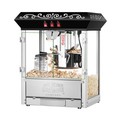 Great Northern Popcorn 10-Ounce Countertop Popcorn Machine, Perfect Popper Makes 4.5 Gallons-Kettle, Drawer, Tray (Black) 673503HFT